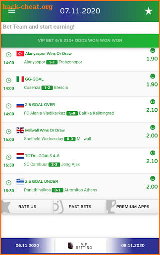 Alex Ferguso VIP Betting Tips screenshot