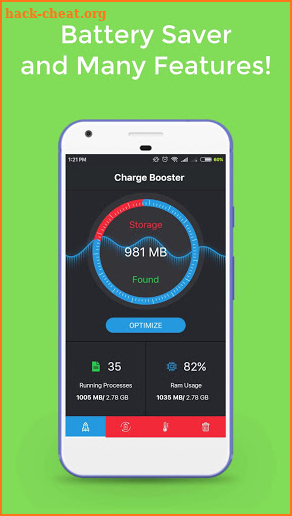 Alfa Fast Cleaner and Battery Saver screenshot