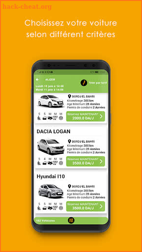 Algeria Car Rental screenshot