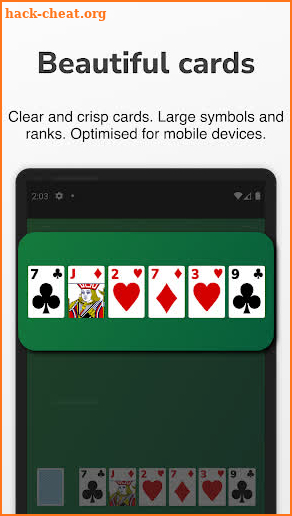 Algerian Patience Solitaire screenshot