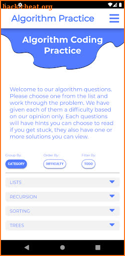 Algorithm Practice screenshot