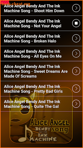 Alice Angel Bendy Ink Song Ringtones screenshot