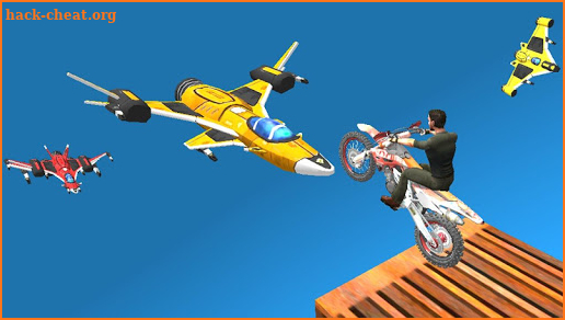 Alien Bike Stunts Game: 3D Bike Racer screenshot