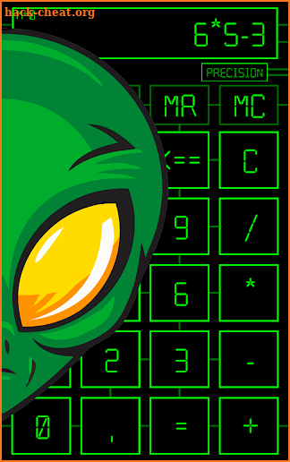 Alien Calculator PRO screenshot