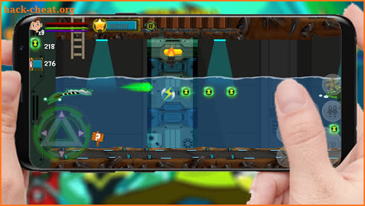 Alien Cannonbolt Ben TEN Adventure screenshot