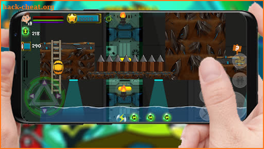 Alien Cannonbolt Ben TEN Adventure screenshot