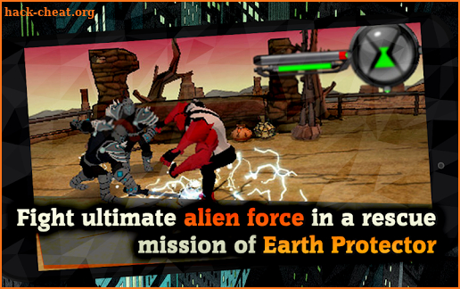 Alien Force War: Earth Protector screenshot