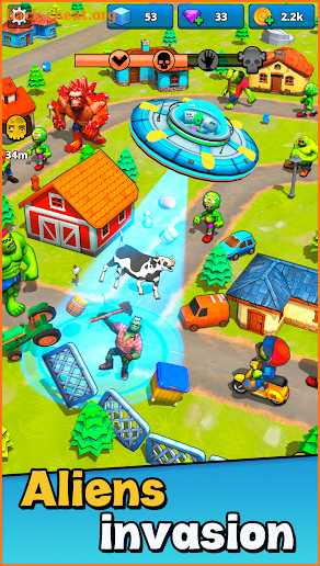 Aliens vs Zombies: Invasion screenshot