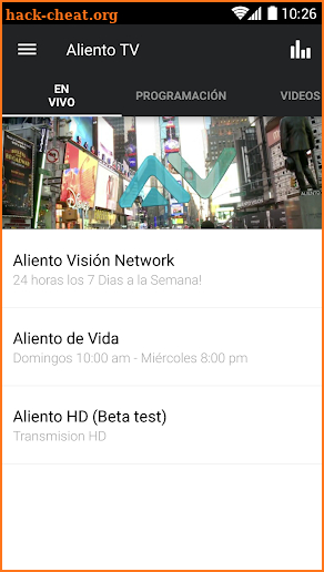 Aliento Vision TV Network screenshot