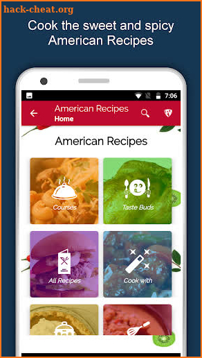 All American Food Recipes Offline Free screenshot