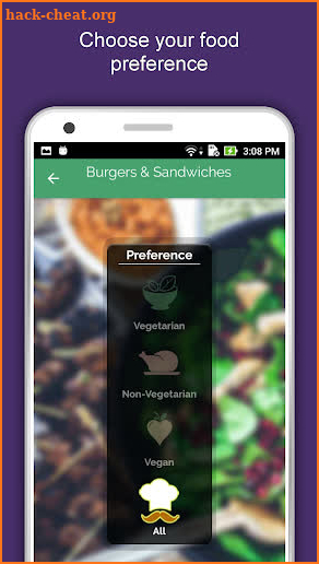 All Burger & Sandwich Recipes, Offline Fast Food screenshot