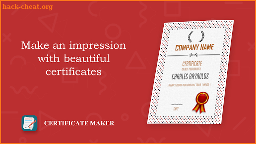 All Certificate Maker - Templates and Design ideas screenshot
