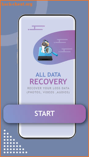 All data recovery phone memory: File recover app screenshot