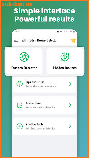 All Devices Detector finder screenshot