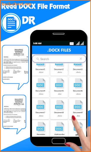 All Document Reader: PDF, PPT, RTF, DOC, ODF, XLSX screenshot