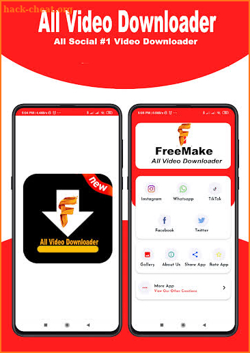 All Free Video Downloader - FreeMake Downloader screenshot