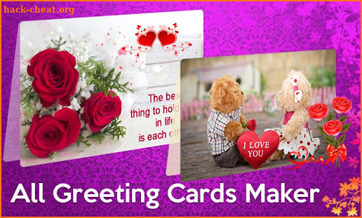 All Greeting Cards Maker screenshot