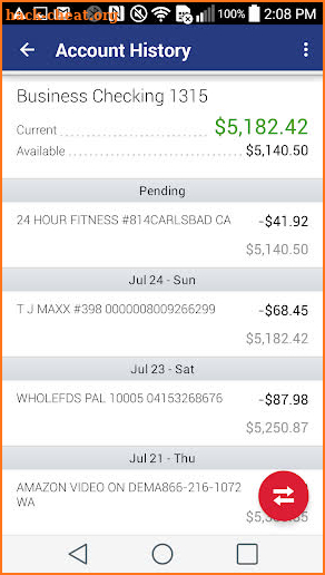 All In Credit Union Mobile Banking screenshot