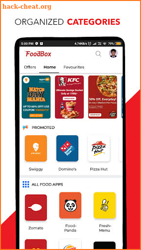 All In One Food App - Swiggy, Zomato, Uber Eats screenshot