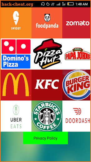 All in one food ordering app - Order food online screenshot