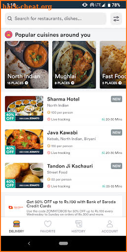 All In One Food Ordering App| Online Food Delivery screenshot