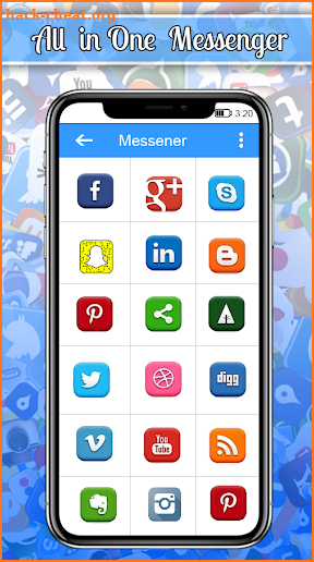 All in One Messenger - All Social Networks in One screenshot