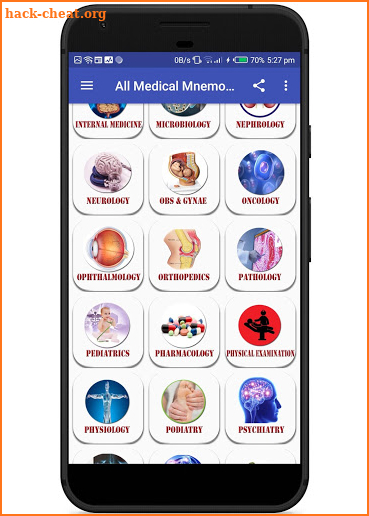 All Medical Mnemonics screenshot