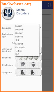 All Mental disorders screenshot