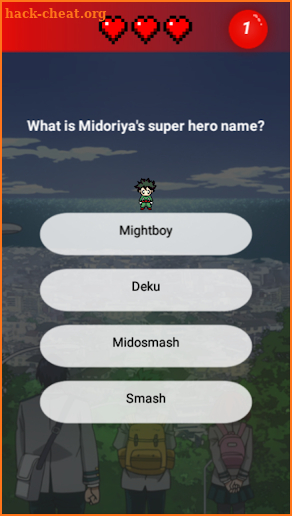 All Might Quiz screenshot