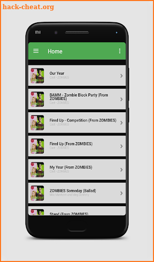 All of Songs Zombies OST Mp3 and Lyric 2018 screenshot