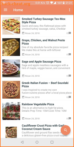 All Recipes screenshot