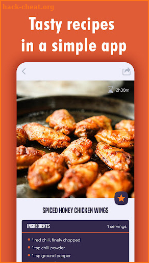 All recipes app screenshot