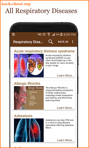 All Respiratory Disease and Treatment screenshot