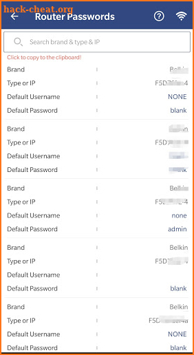 All Router Admin Setup: Setup Router WiFi Password screenshot