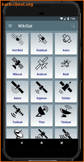 All Satellites Channels Frequencies - WikiSat screenshot