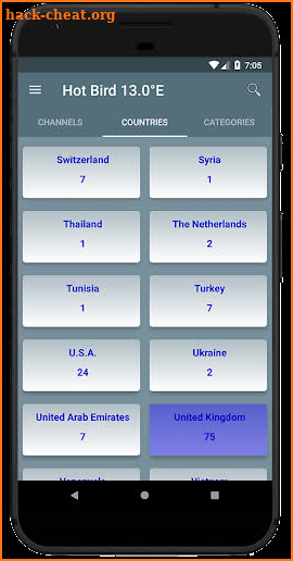 All Satellites Channels Frequencies - WikiSat screenshot