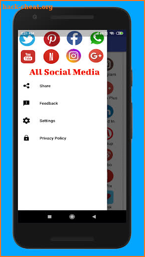 All Social Media - All social networks in one app screenshot