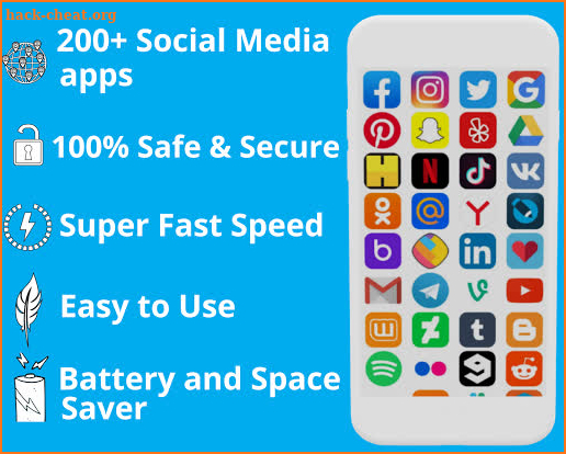 All social media and social network app screenshot