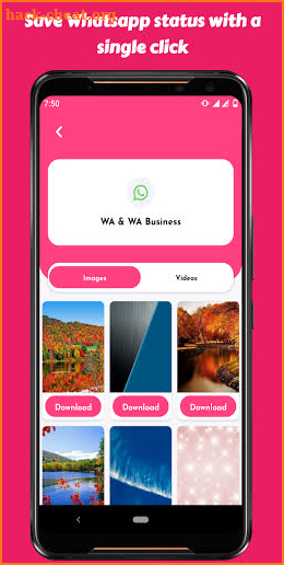 All social media downloader - WA status saver screenshot