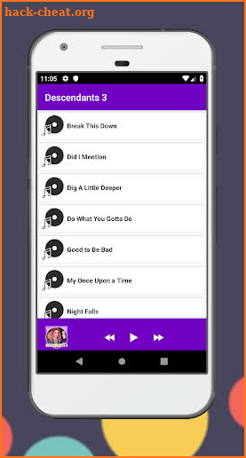 All song Descendants 3 + lyrics screenshot