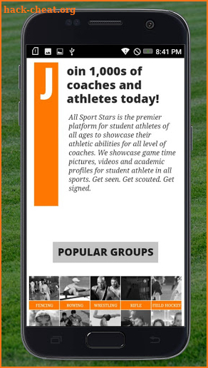 All Sport Stars Social Network screenshot