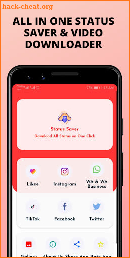 All Status Saver & Video Downloader For Facebook screenshot
