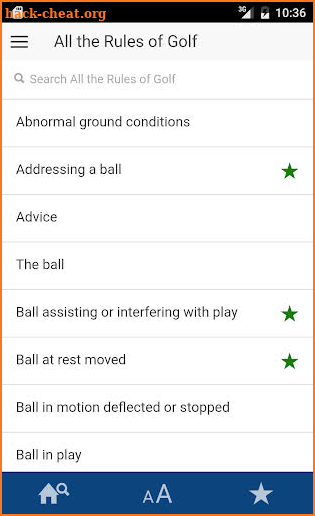 All The Rules Of Golf screenshot