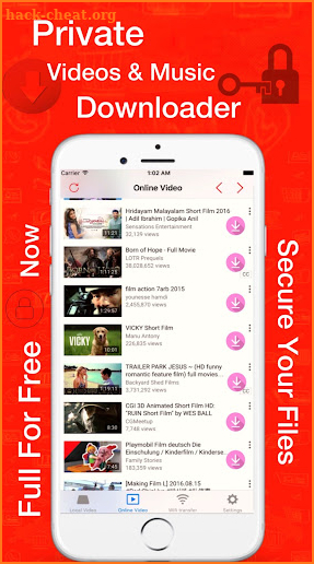 All video & music downloader screenshot