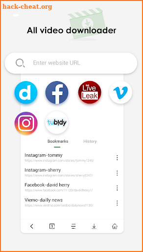 All Video Downloader 2019 HD - Download & Repost screenshot