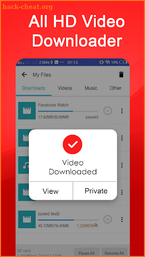 All Video Downloader screenshot