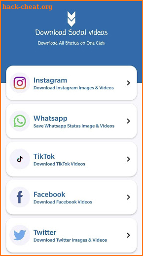 All Video Downloader - Download Social Media Video screenshot