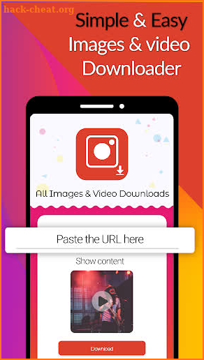 All video downloader for social media network screenshot