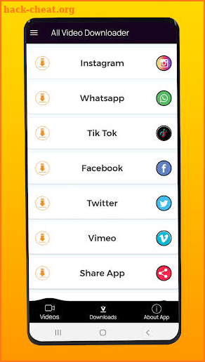 All Video Downloader for Tik Tok & ig fb wa - 2020 screenshot