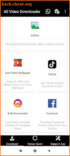 All Video Downloader - Story Saver - Status Saver screenshot